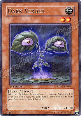 RGBT-EN004 Dark Verger rara 1st Edition -NEAR MINT-