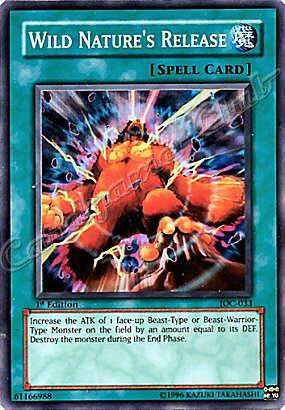 IOC-033 Wild Nature's Release super rara 1st Edition -NEAR MINT-