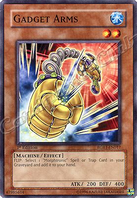 RGBT-EN017 Gadget Arms comune 1st Edition -NEAR MINT-