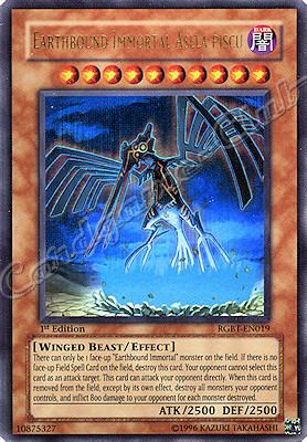 RGBT-EN019 Earthbound Immortal Aslla Piscu ultra rara 1st Edition -NEAR MINT-