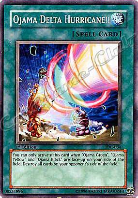 IOC-034 Ojama Delta Hurricane!! comune 1st Edition -NEAR MINT-