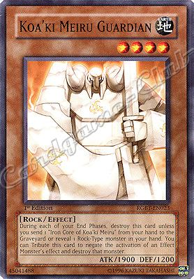 RGBT-EN023 Koa'ki Meiru Guardian comune 1st Edition -NEAR MINT-