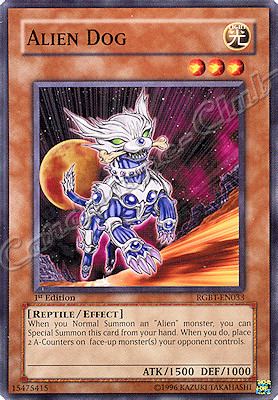 RGBT-EN033 Alien Dog comune 1st Edition -NEAR MINT-