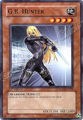 RGBT-EN039 G.B. Hunter comune 1st Edition -NEAR MINT-