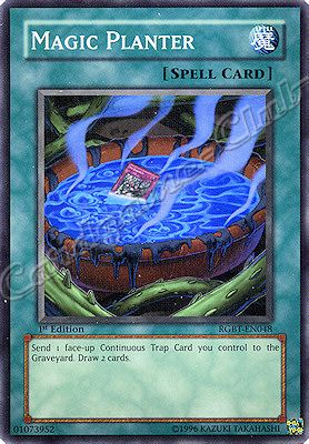 RGBT-EN048 Magic Planter super rara 1st Edition -NEAR MINT-