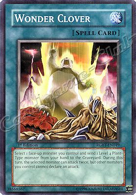 RGBT-EN049 Wonder Clover comune 1st Edition -NEAR MINT-