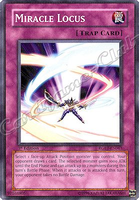 RGBT-EN063 Miracle Locus comune 1st Edition -NEAR MINT-