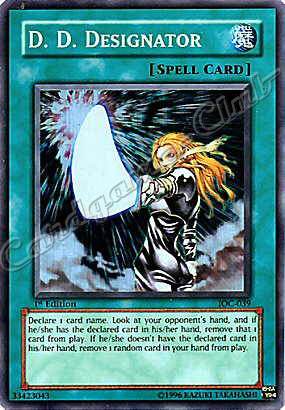 IOC-039 D.D. Designator super rara 1st Edition -NEAR MINT-