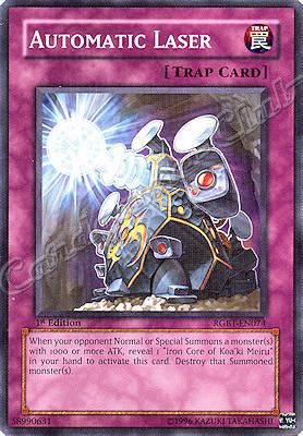 RGBT-EN074 Automatic Laser comune 1st Edition -NEAR MINT-