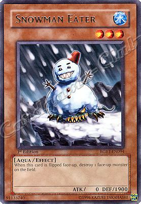 RGBT-EN094 Snowman Eater rara 1st Edition -NEAR MINT-
