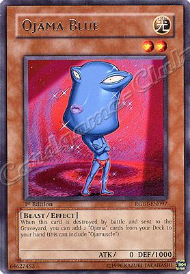 RGBT-EN097 Ojama Blue rara 1st Edition -NEAR MINT-