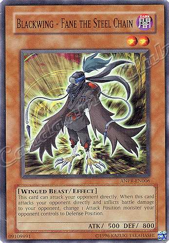 ANPR-EN006 Blackwing-Fane the Steel Chain comune Unlimited -NEAR MINT-