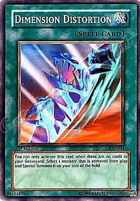 IOC-044 Dimension Distortion comune 1st Edition -NEAR MINT-