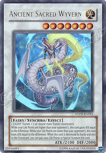ANPR-EN043 Ancient Sacred Wyvern ultra rara Unlimited -NEAR MINT-