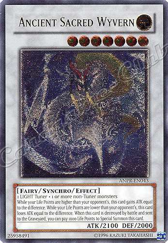 ANPR-EN043 Ancient Sacred Wyvern rara ultimate Unlimited -NEAR MINT-