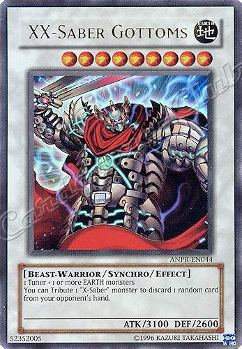 ANPR-EN044 XX-Saber Gottoms ultra rara Unlimited -NEAR MINT-