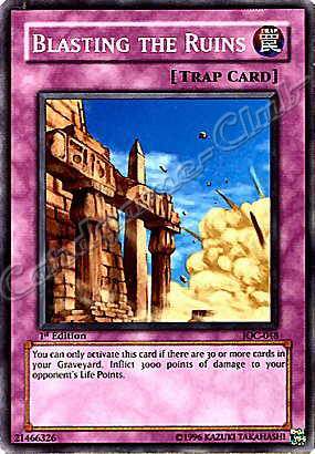 IOC-048 Blasting the Ruins comune 1st Edition -NEAR MINT-