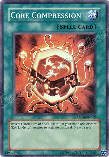 ANPR-EN052 Core Compression super rara Unlimited -NEAR MINT-