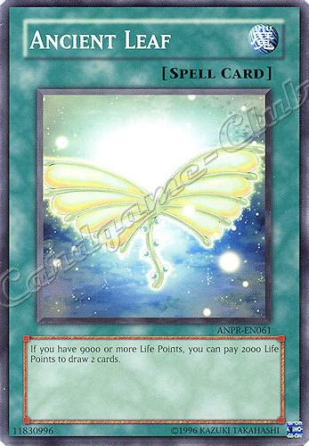 ANPR-EN061 Ancient Leaf comune Unlimited -NEAR MINT-