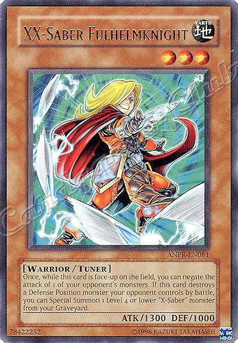 ANPR-EN081 XX-Saber Fulhelmknight rara Unlimited -NEAR MINT-