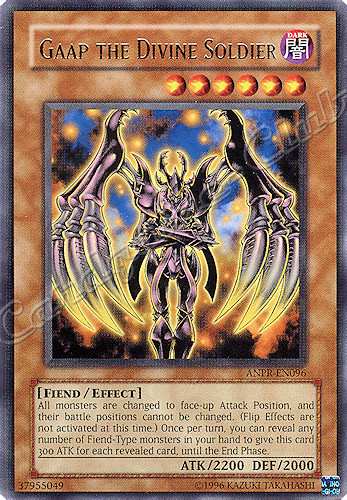 ANPR-EN096 Gaap the Divine Soldier rara Unlimited -NEAR MINT-