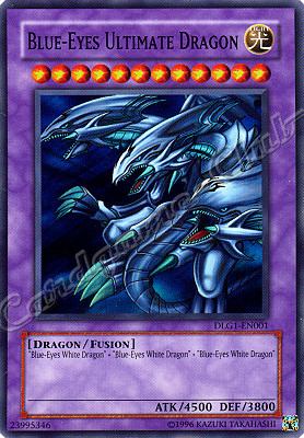 DLG1-EN001 Blue-Eyes Ultimate Dragon super rara -NEAR MINT-