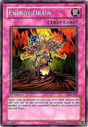 IOC-055 Energy Drain comune 1st Edition -NEAR MINT-