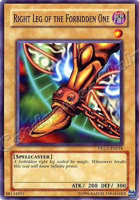 DLG1-EN018 Right Leg of the Forbidden One comune -NEAR MINT-