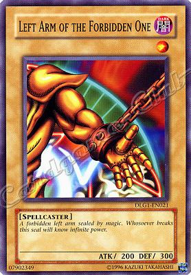DLG1-EN021 Left Arm of the Forbidden One comune -GOOD-