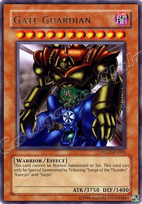 DLG1-EN024 Gate Guardian rara -NEAR MINT-
