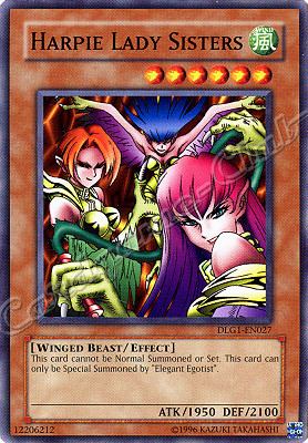 DLG1-EN027 Harpie Lady Sisters comune -NEAR MINT-