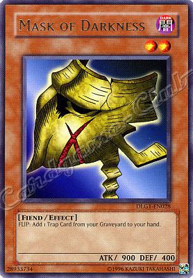 DLG1-EN028 Mask Of Darkness rara -NEAR MINT-