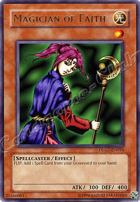 DLG1-EN034 Magician of Faith rara -NEAR MINT-