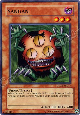 DLG1-EN037 Sangan super rara -NEAR MINT-