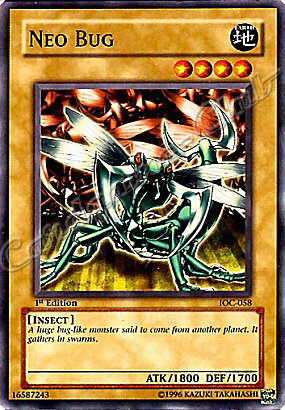 IOC-058 Neo Bug comune 1st Edition -NEAR MINT-
