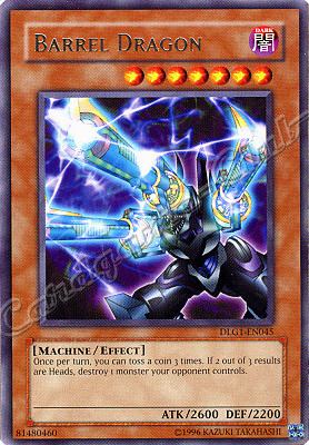DLG1-EN045 Barrel Dragon rara -NEAR MINT-