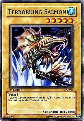 IOC-060 Terrorking Salmon comune 1st Edition -NEAR MINT-