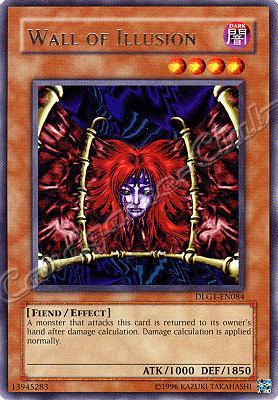DLG1-EN084 Wall of Illusion rara -NEAR MINT-