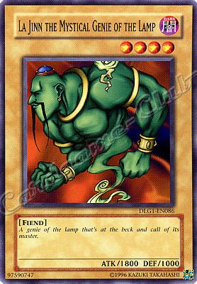 DLG1-EN086 La Jinn the Mystical Genie of the Lamp comune -GOOD-