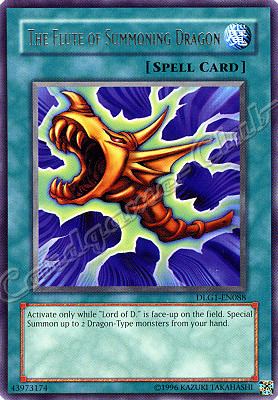 DLG1-EN088 The Flute of Summoning Dragon rara -NEAR MINT-