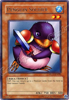 DLG1-EN090 Penguin Soldier rara -NEAR MINT-