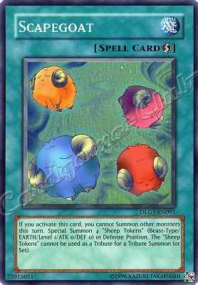 DLG1-EN091 Scapegoat super rara -NEAR MINT-