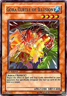 IOC-066 Gora Turtle of Illusion comune 1st Edition -NEAR MINT-