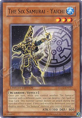 GLD2-EN017 The Six Samurai-Yaichi comune Limited Edition -NEAR MINT-