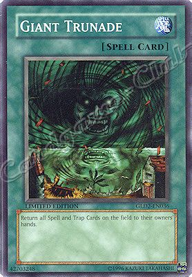 GLD2-EN036 Giant Trunade comune Limited Edition -NEAR MINT-