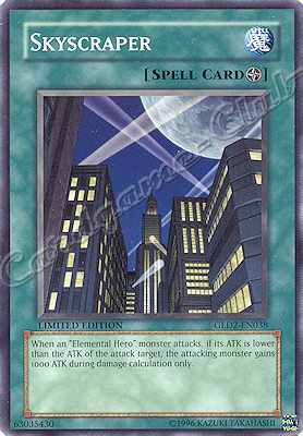 GLD2-EN038 Skyscraper comune Limited Edition -NEAR MINT-