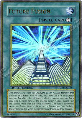 GLD2-EN039 Future Fusion rara oro Limited Edition -NEAR MINT-