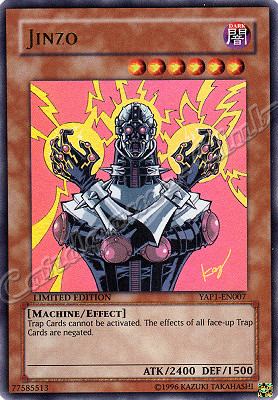 YAP1-EN007 Jinzo ultra rara -GOOD-