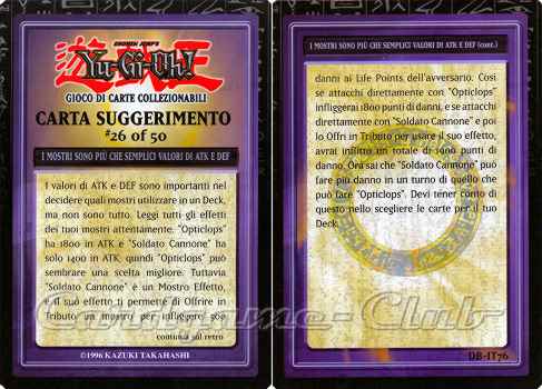 DB-IT76 I Mostri sono piu' che semplici valori di ATK e DEF comune (IT) -NEAR MINT-