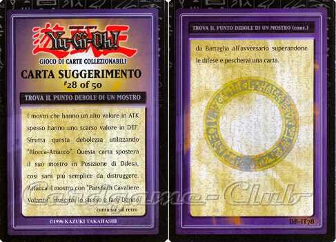 DB-IT78 Trova il punto debole di un Mostro comune (IT) -NEAR MINT-